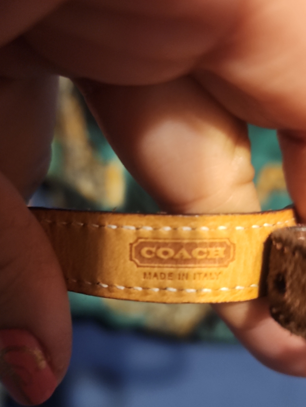 Coach Wrap Around Bracelet Used - Picture 5 of 8